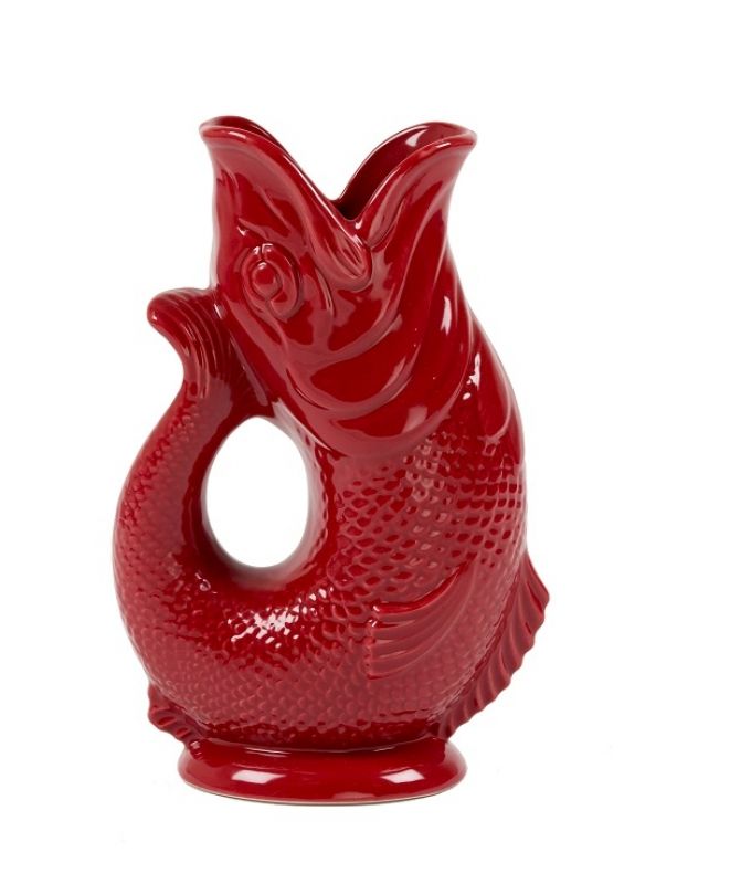 Gluckigluck Karaffe / Vase XL Cranberry